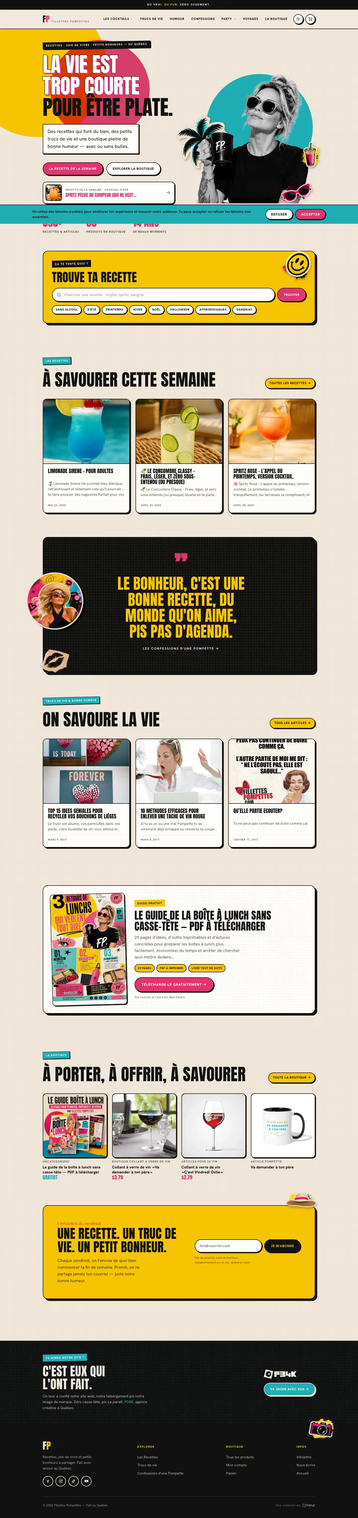 Fillettes Pompettes